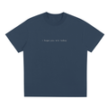 Deep Ocean Blue + Washed Apricot | Tee