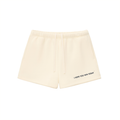Women's Cream Apricot + Deep Ocean Blue | Lounge Shorts