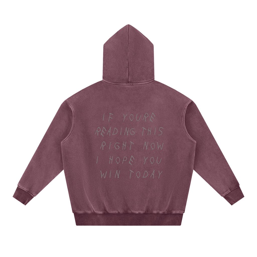 Vintage Washed Fleece Oversize Hoodie | Fall26