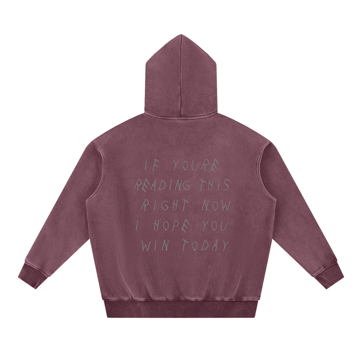 Vintage Washed Fleece Oversize Hoodie | Fall26